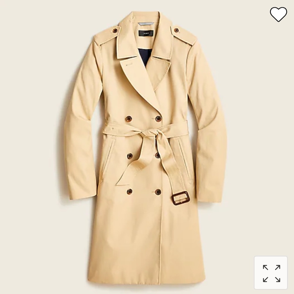 J Crew 2011 Icon Trench Coat